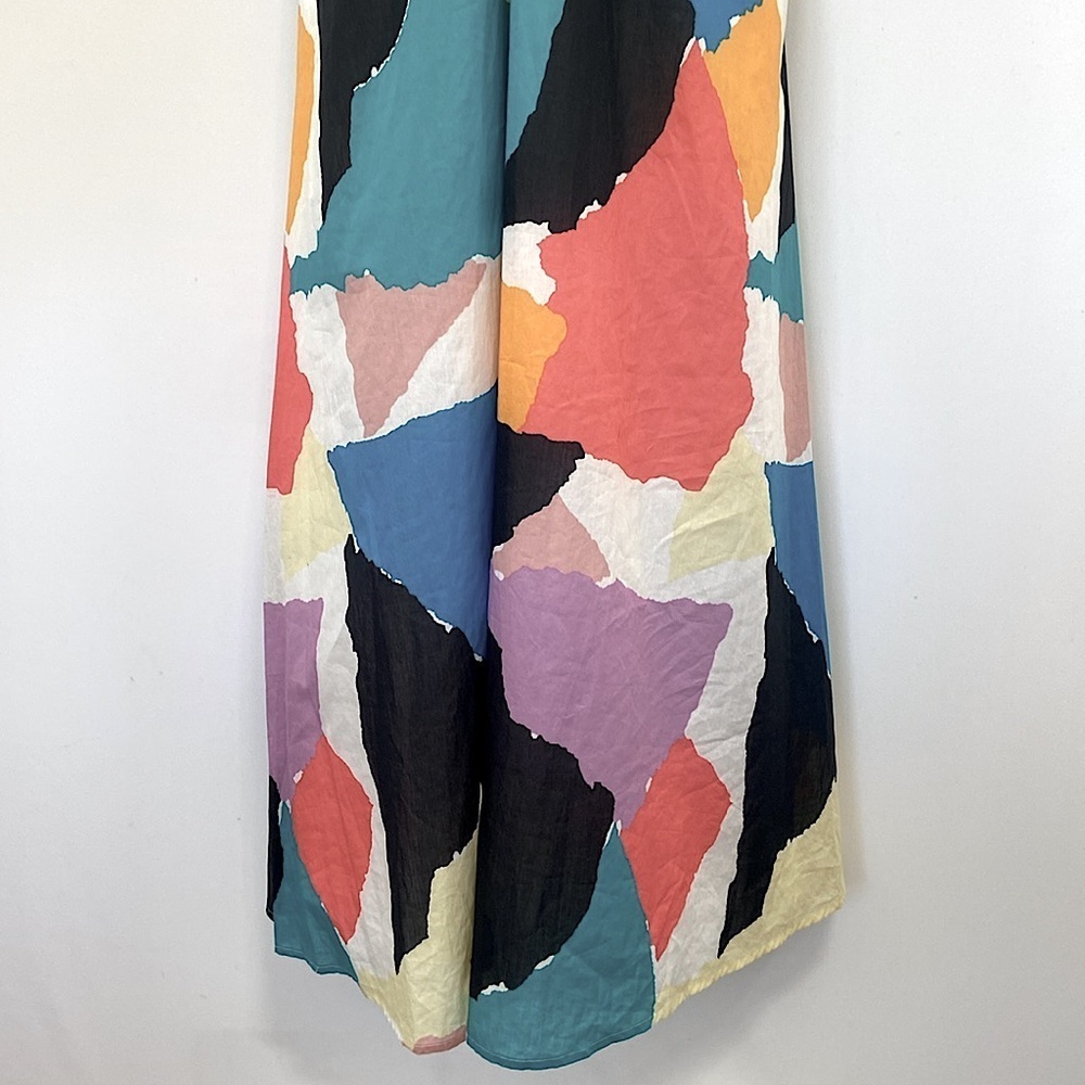 Rail's Sabina Colorblock Midi Dress Sz Large - Picture 4 of 8
